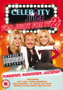 Celebrity Juice - Too Juicy For TV 2!