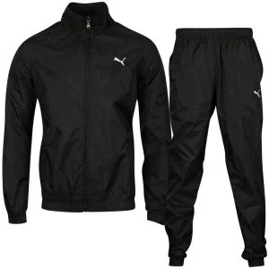 Puma Men's Woven Tracksuit - Black - S - Black Image 1