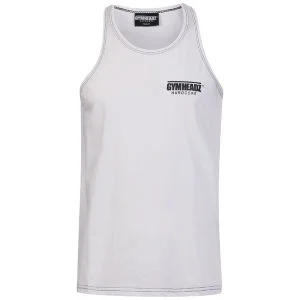 Gymheadz Men's Hardcore Bodybuilding Vest White