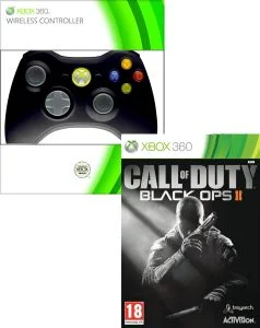 Call of Duty: Black Ops 2 Bundle: Includes Xbox 360 Black Wireless Controller Image 1