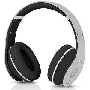 Beats by Dr. Dre: Studio Noise Cancelling HD Headphones with Microphone - Silver