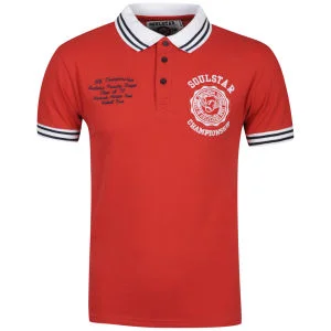 Soul Star Men's Diplomat Polo Shirt - Red