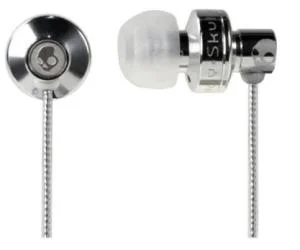 Skullcandy Full Metal Jacket Earbuds (Chrome) Image 1