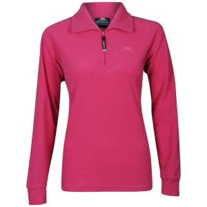 Trespass Women's Pera Half Zip Fleece - Gerbera