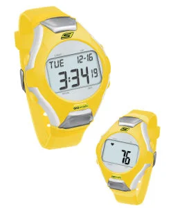 Skechers Wrist Band Watch & Heart Rate Monitor - Yellow Image 1