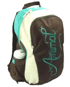 Animal 'Ominela' Print Front Kidney Backpack - Java Brown Image 1