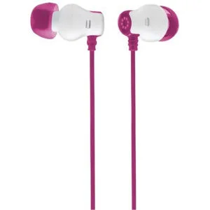 Memorex Stereo Earbuds - Pink