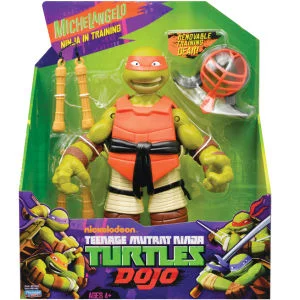 Teenage Mutant Ninja Turtles Dojo Michelangelo in Training Image 1