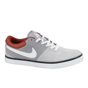 Nike SB Men's Rabona LR Skate Shoes - Wolf Grey/White/Red - 7 - Grey/White/Red Image 1