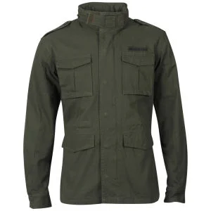 Ringspun Men's Drive Jacket - Khaki