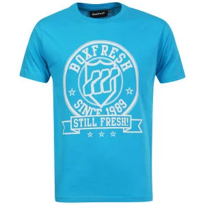 Boxfresh Men's Labret T-Shirt - Blue Atoll
