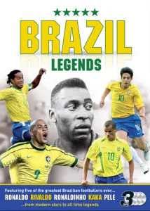 Brazilian Football Legends: Ronaldo / Ronaldhino / Kaka / Pele / Rivaldo Image 1