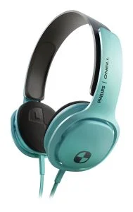 Philips SHO3300 O'Neill Cruz Headband Headphones - Mint Image 1