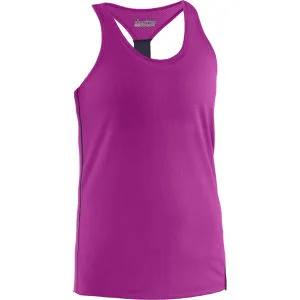 Under Armour Women's Fly-By Stretch Mesh Tank Top - Strobe/Lead/Reflective - XS - Strobe/Lead/Reflective Image 1
