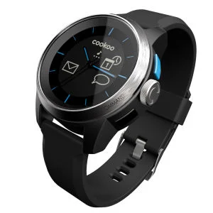 Cookoo Smartwatch - Black on Silver Image 1
