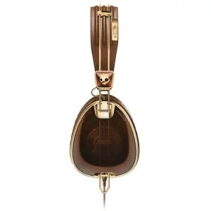 Skullcandy Aviator 2.0 Headphones with Mic - Brown/Gold