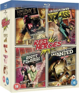 Wanted / Kick-Ass / Scott Pilgrim Vs. The World / Hellboy 2