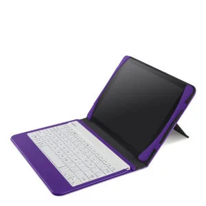 Belkin QODE Slim Style Keyboard Case for iPad Air - Purple Image 1