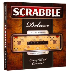 Scrabble Deluxe English Educational Game Image 1