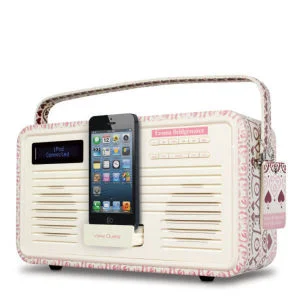 View Quest Emma Bridgewater DAB+/FM Radio and Dock - Sampler (8 Pin/Lightning) - Grade A Refurb Image 1