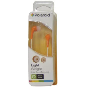 Polaroid Earphones - Orange (PEP14ORG)