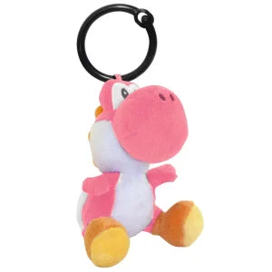Super Mario Bros. Nintendo Mascot Clip - Yoshi Pink Image 1