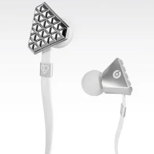 Beats by Dr. Dre Lady GaGa Heartbeats Earphones with ControlTalk - Bright Chrome Image 1