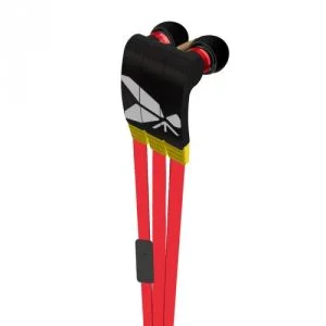 Vibe Fli Wideband Earphones - Red