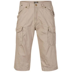Osaka Men's Tiger Bedford Shorts - Beige