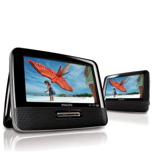 Philips PD7022/05 7 Inch Dual Screen DVD Player