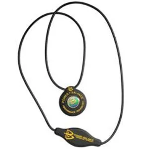 Power Balance -The Original Performance Pendant Black With Yellow Lettering