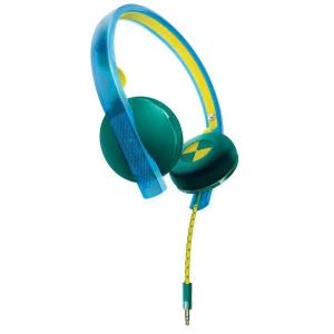 Philips O'Neill The Bend Detachable Headphones - Blue/Green Image 1