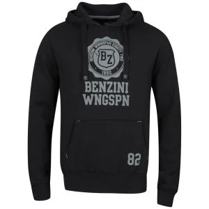 Benzini Men's Columbia Hooded Sweat-Black