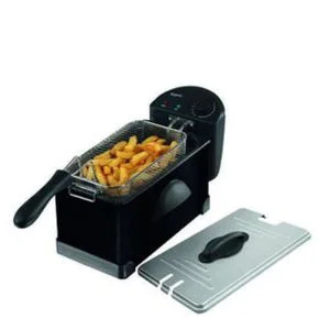 Elgento 3 Litre Stainless Steel Fryer - Black