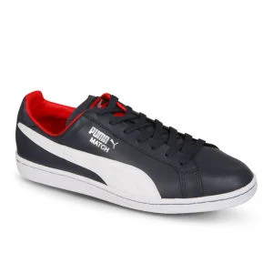 Puma Men's Match Solid Trainer - Navy/Red/White