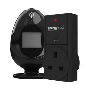 Smart Sensor Energy Egg and Solo Plug - Black Image 1
