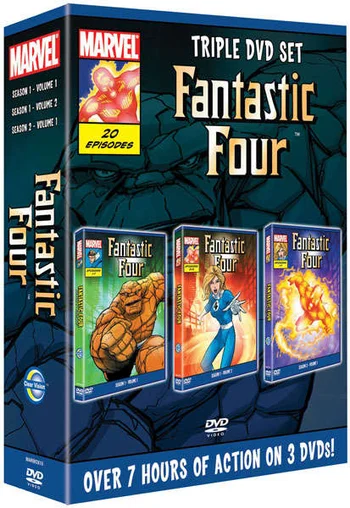 Fantastic Four: Triple DVD Set - Season 1 Volume 1, Season 1 Volume 2 and Season 2 Volume 1