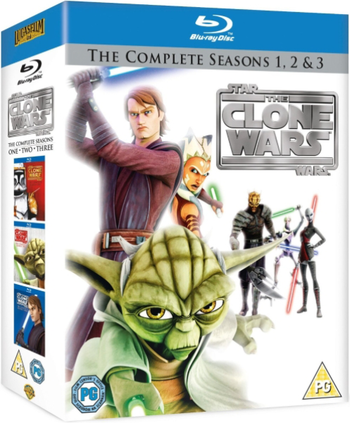 Star Wars: Clone Wars - Seasons 1-3