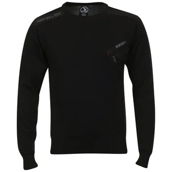 Benzini Men's Jackson Crew Neck Knit - Black