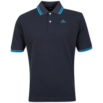 Kappa Men's Lamot Polo - Navy/Turquoice