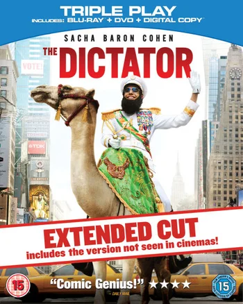 The Dictator - Triple Play (Blu-Ray, DVD and Digital Copy)