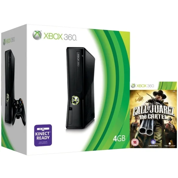 Xbox 360 4GB Arcade Console Bundle (Includes Call Of Juarez® The Cartel) Image 1