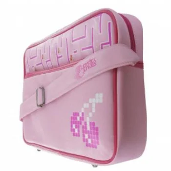 Joystick Junkies: Pink Pixel Cherry Flight Bag 13.4 Inch