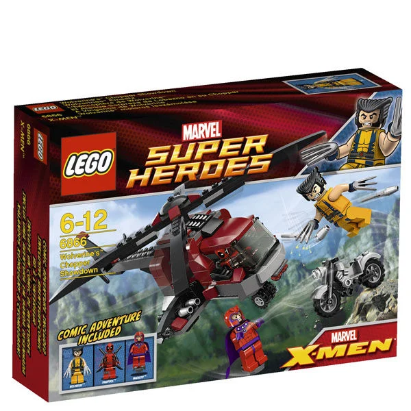 LEGO Super Heroes: Wolverine's Chopper Showdown (6866) Image 1