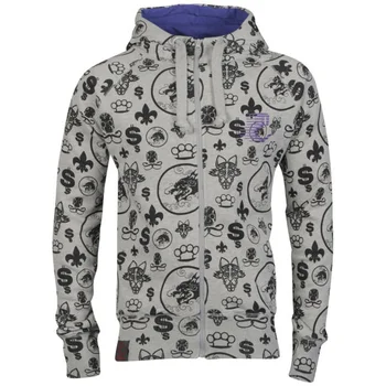 Joystick Junkies Men's Saints Row 3 Hoody - Grey Marl