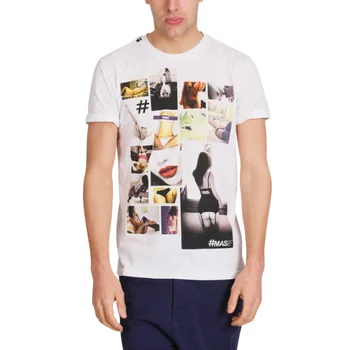 #Mas-if Men's Tesseslate T-Shirt - White
