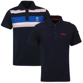 Kickers Men's Kerome 2-Pack Polos - Blue/Navy