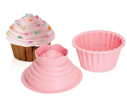 Giant Pink Cupcake Mould