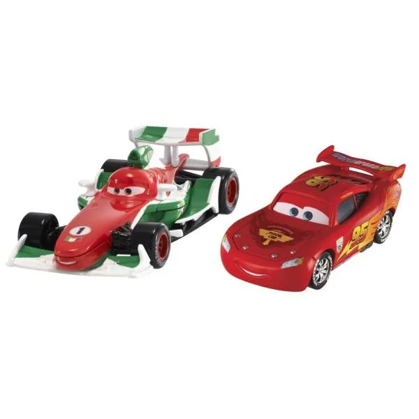 Cars 2: Francesco Bernoulli & Lightning McQueen with Party Wheels Image 1