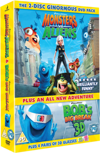 Monsters Vs Aliens 2 Disc Limited Edition